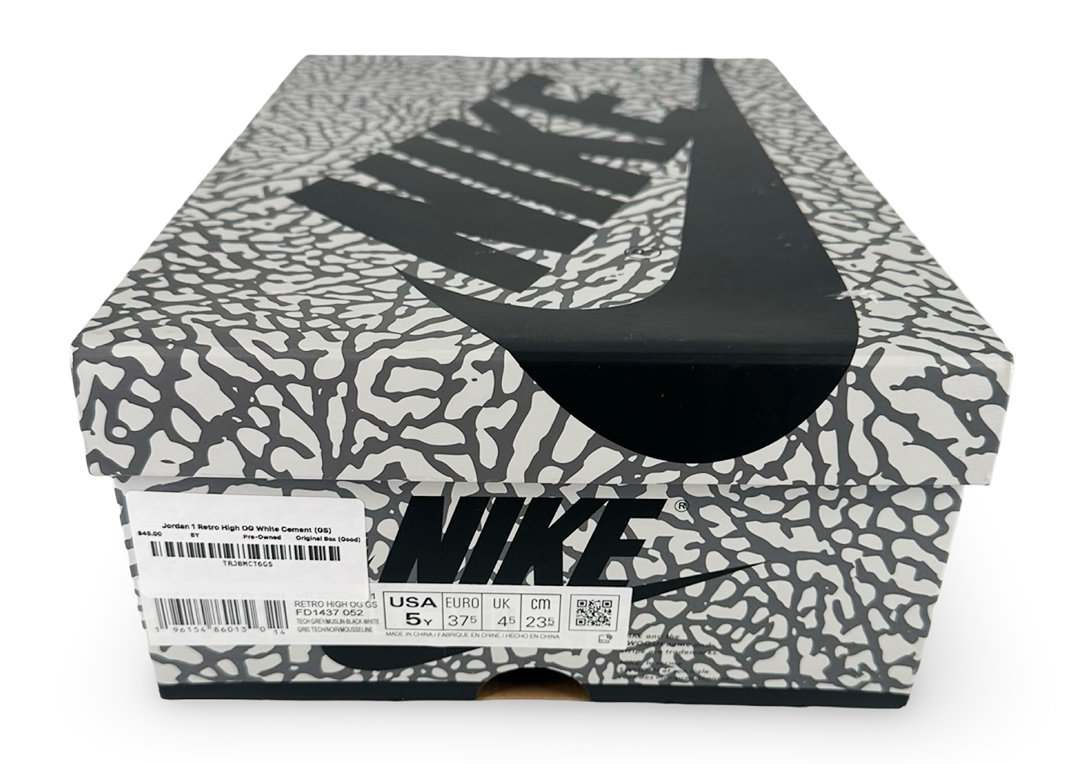 Jordan 1 Retro High OG White Cement (GS)