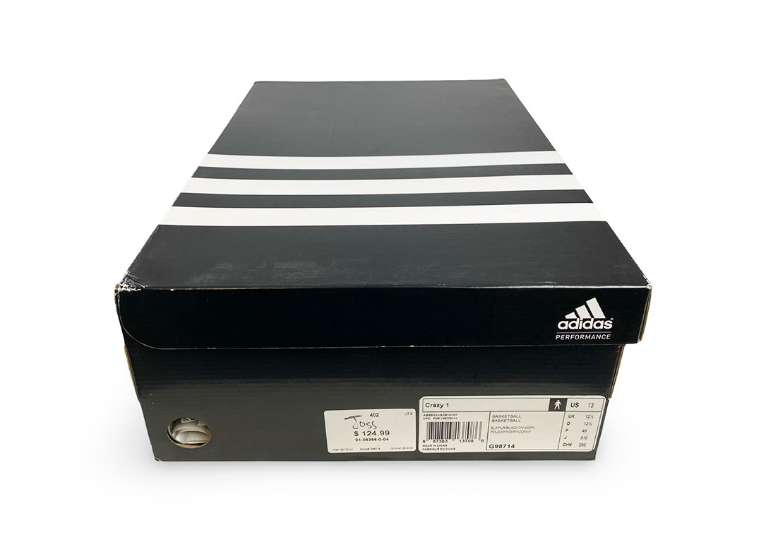 adidas Crazy 1 All-Star Purple Black Yellow Blapur Black1 Vivgrn