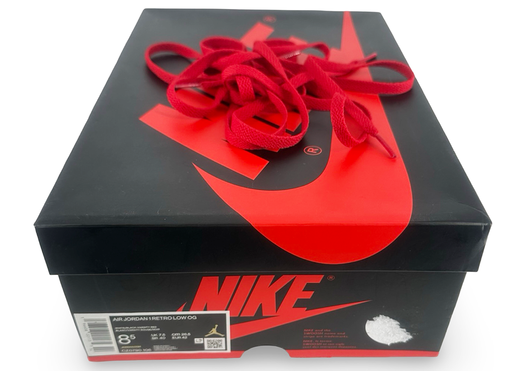 Jordan 1 Retro Low OG Black Toe (2023) (GS)