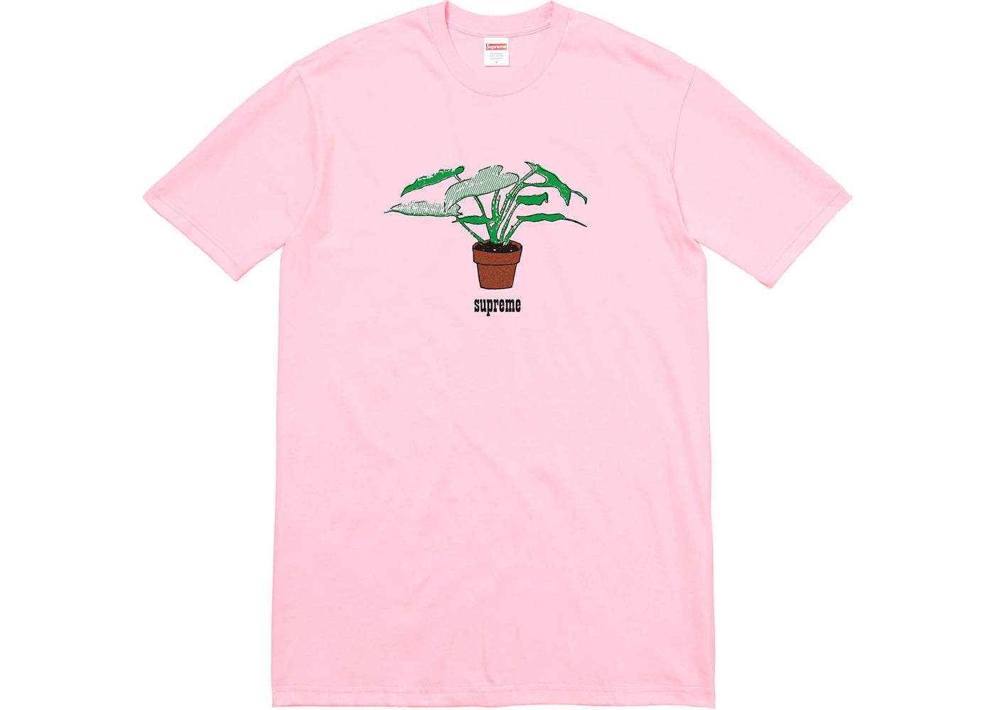 Supreme Plant Tee Light Pink