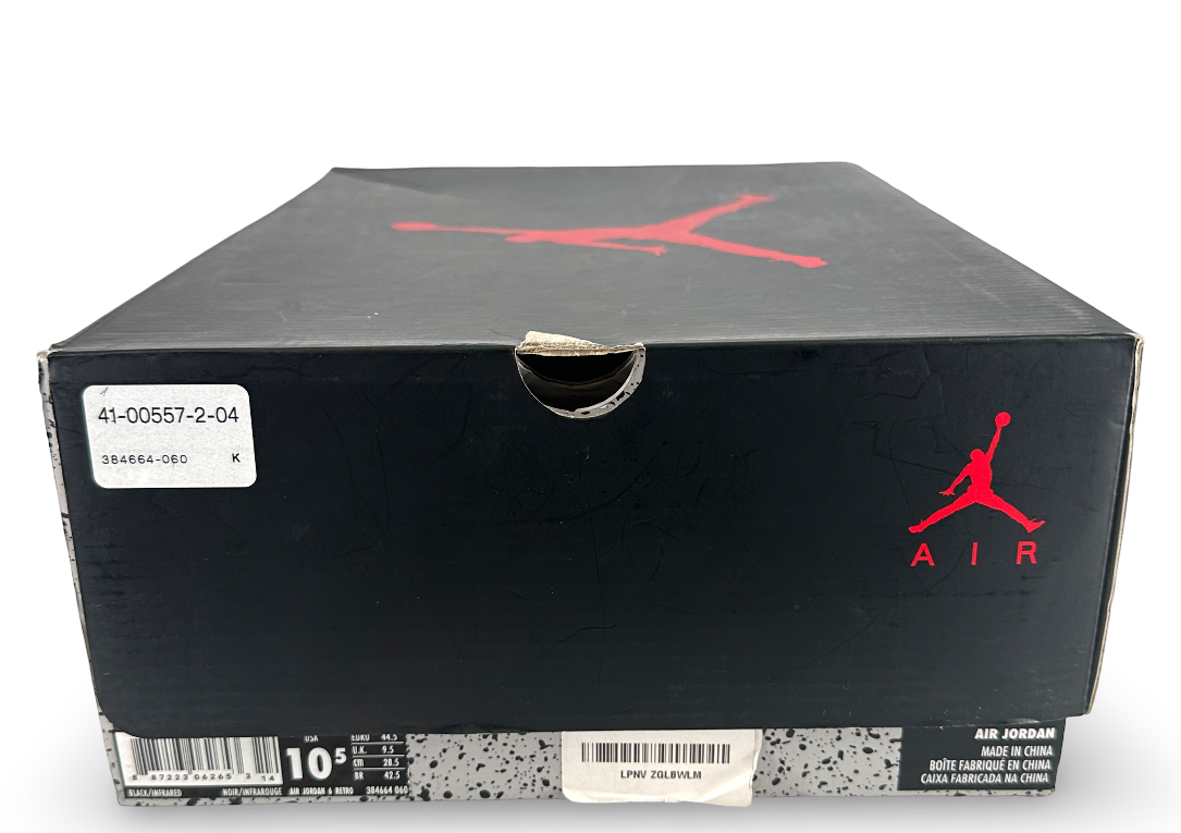 Jordan 6 Retro Black Infrared (2019)