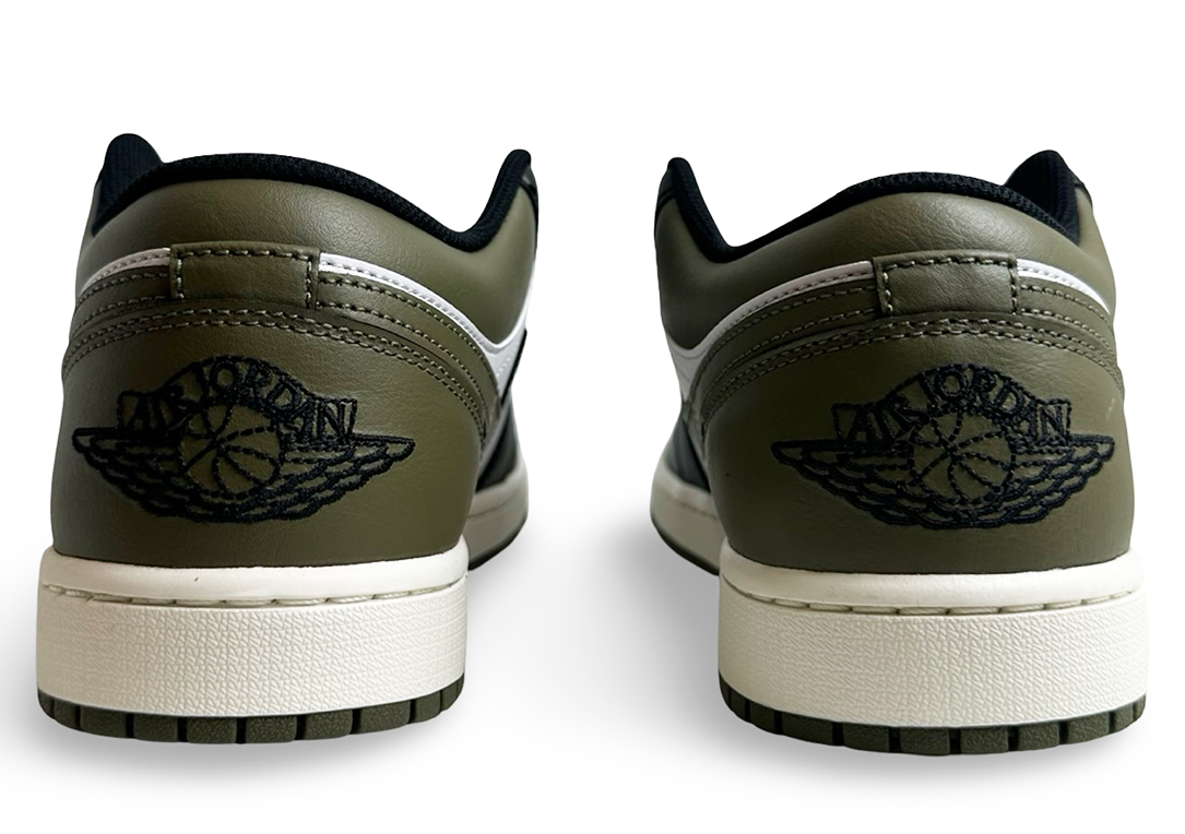 Jordan 1 Low Black Toe Medium Olive