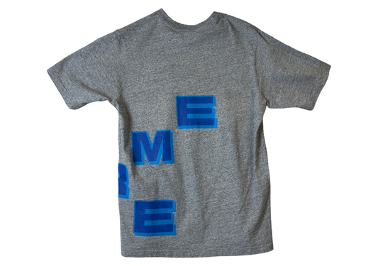 Supreme Stagger Tee Heather Grey