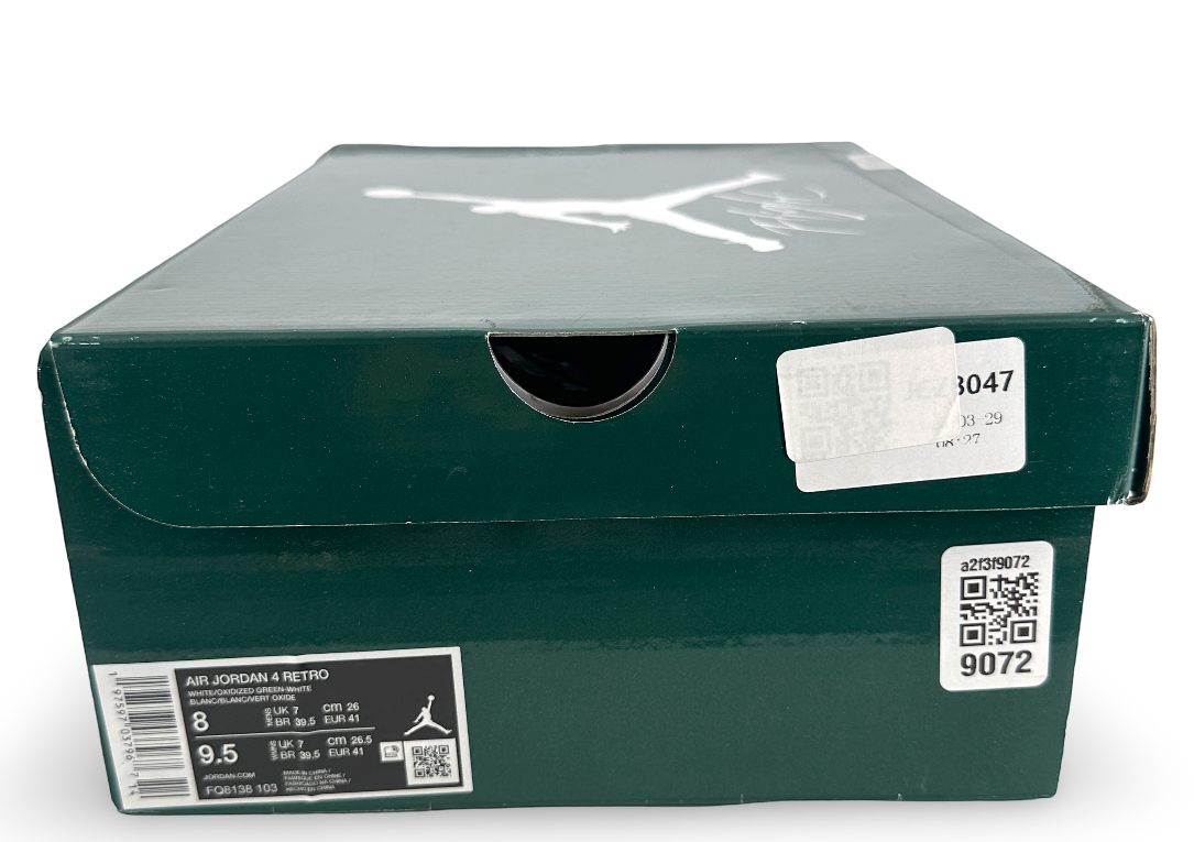 Jordan 4 Retro Oxidized Green
