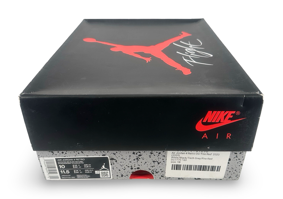 Jordan 4 Retro Fire Red (2020)