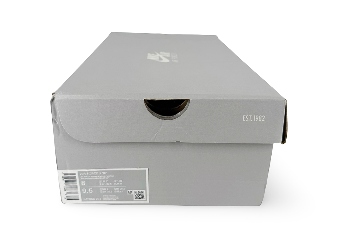 Nike Air Force 1 Low '07 Baroque Brown Vivid Purple