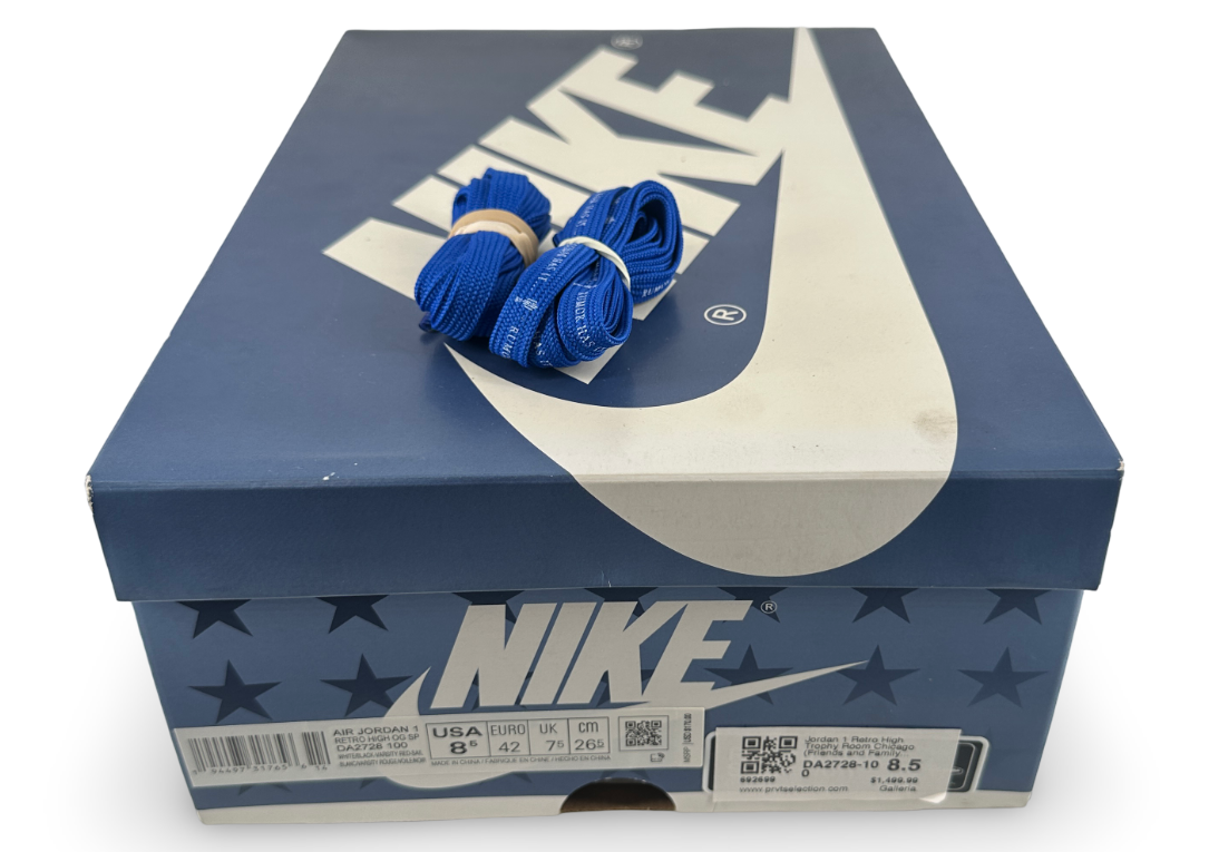 Jordan 1 Retro High Trophy Room Chicago (Friends and Family) (W/ Blue Laces)