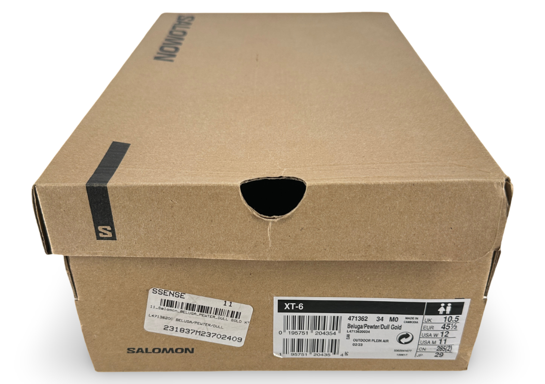 Salomon XT-6 Beluga Dull Gold