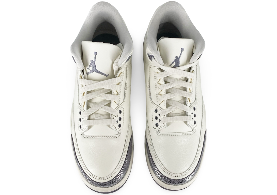 Jordan 3 Retro Sail Cement Grey (Women's)