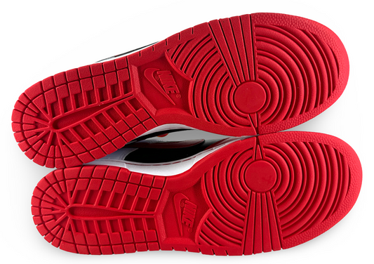 Nike Dunk Low Retro Black White University Red