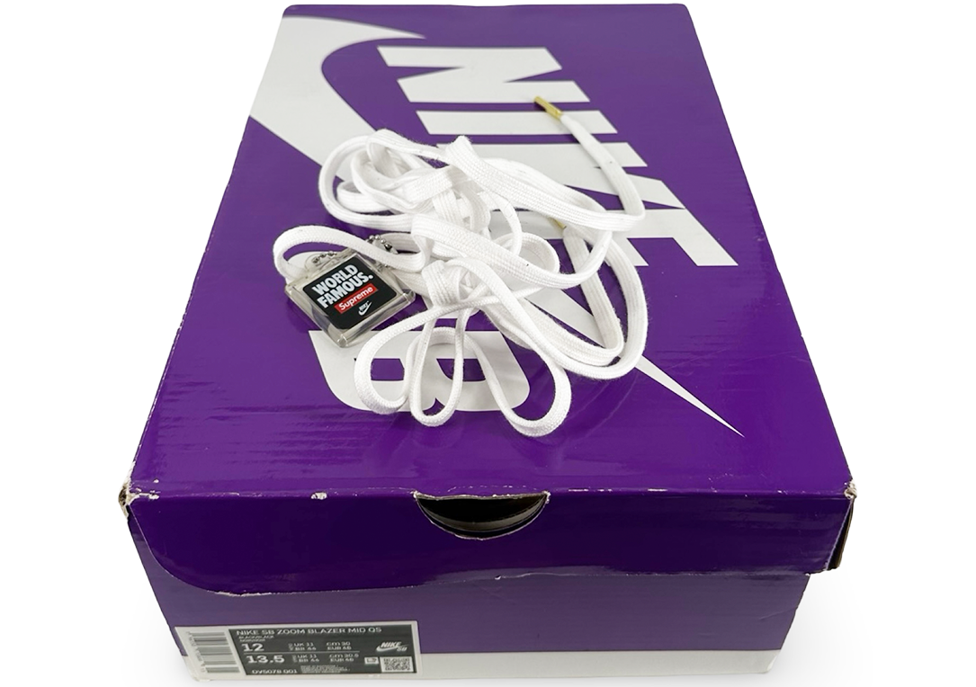 Nike SB Blazer Mid QS Supreme Black