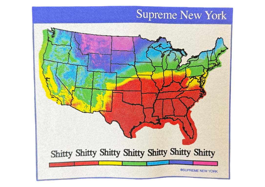 Supreme Weather Tee Black