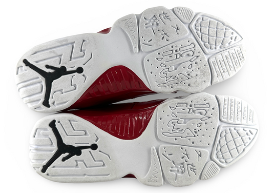 Jordan 9 Retro White Gym Red