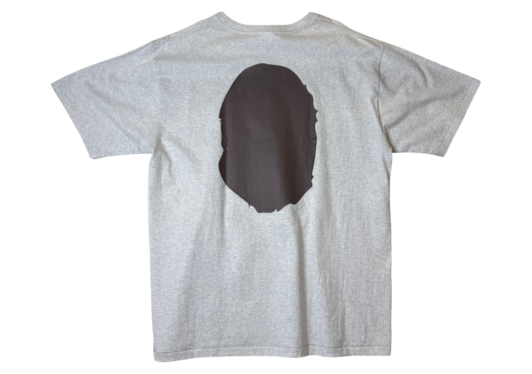 BAPE Big Head Tee Grey/Brown