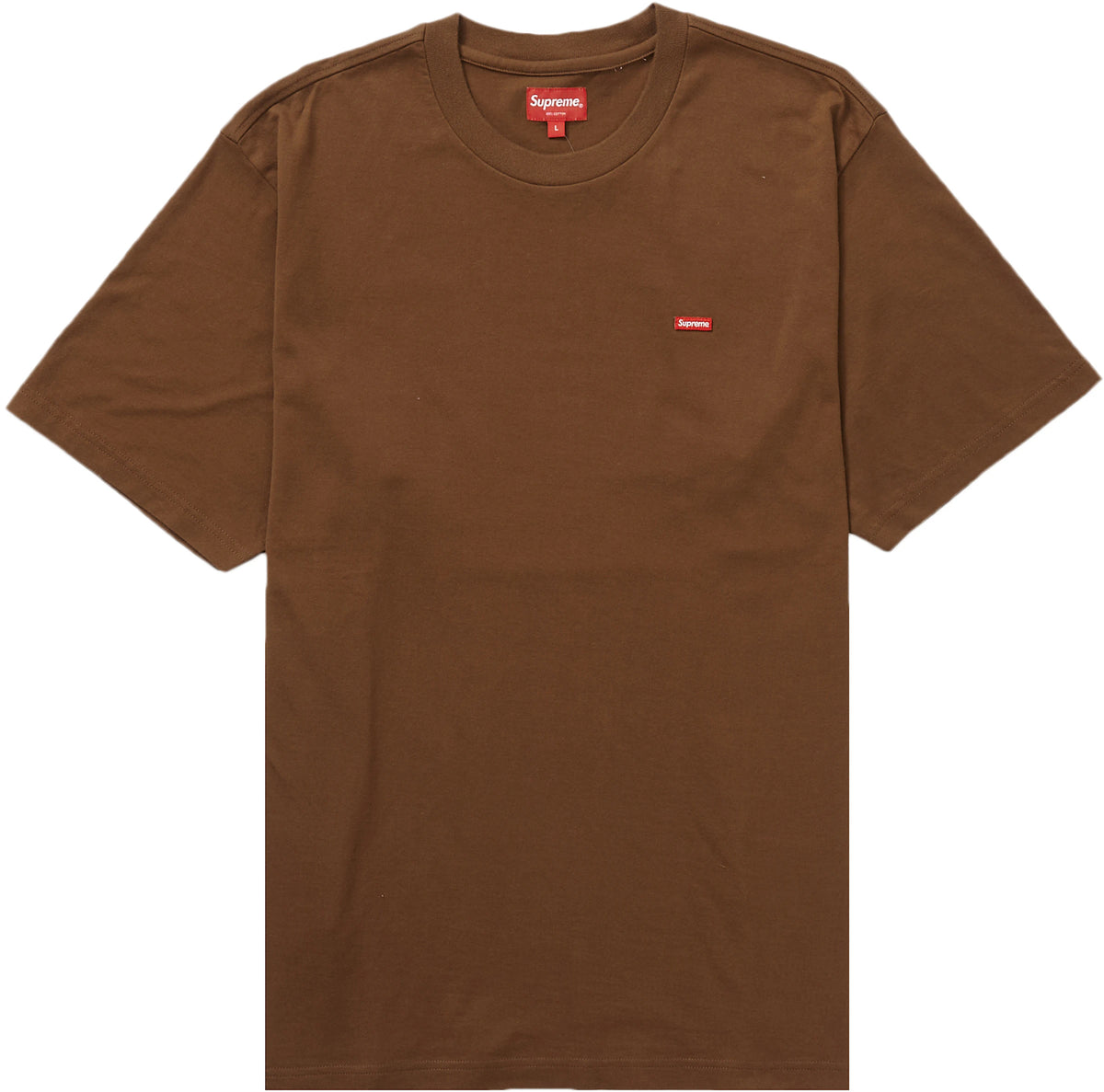 Supreme Small Box Tee Brown
