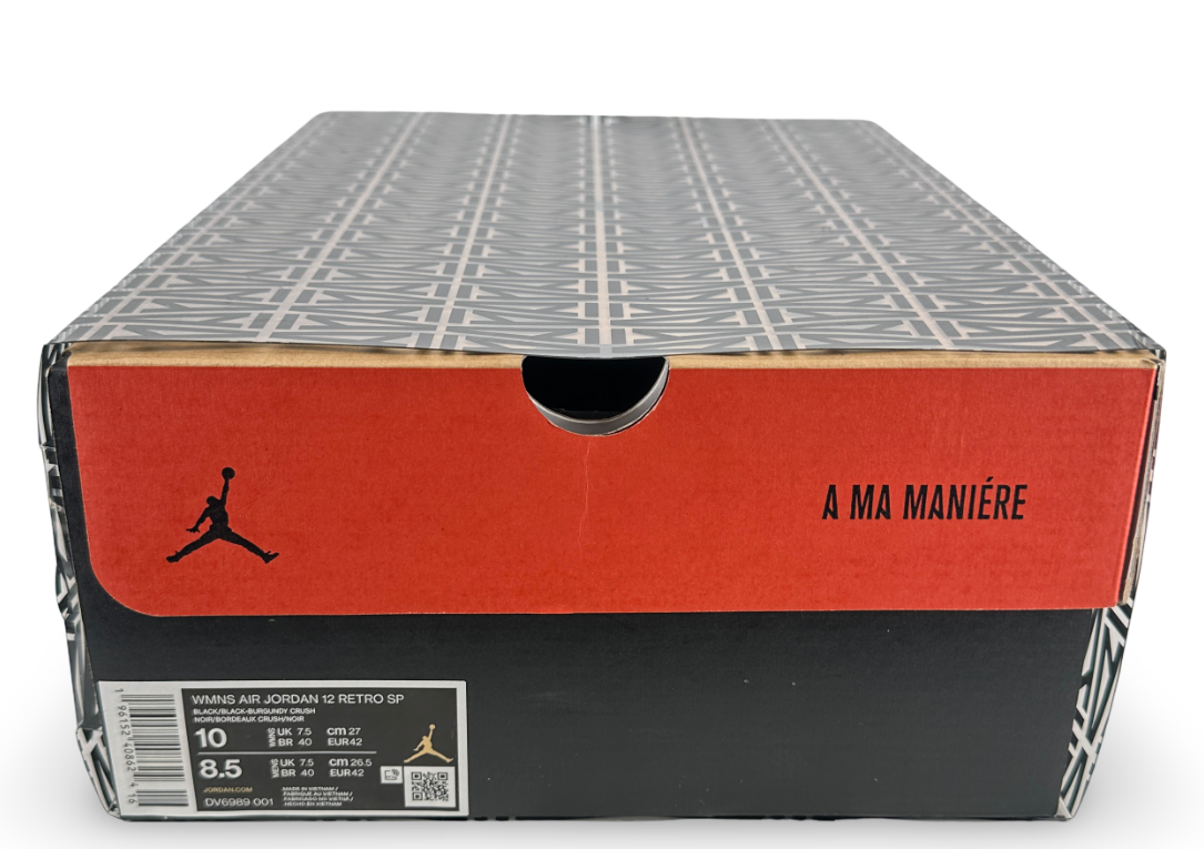 Jordan 12 Retro SP A Ma Maniére Black (Women's)