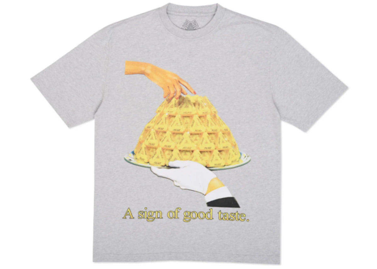 Palace Ambassador T-Shirt Grey Marl