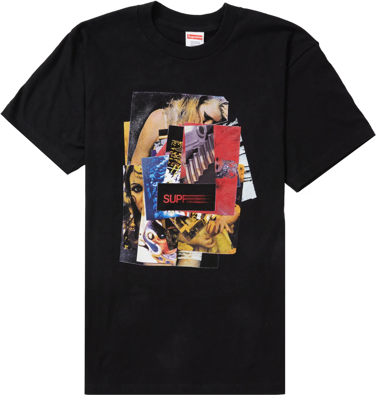 Supreme Stack Tee Black