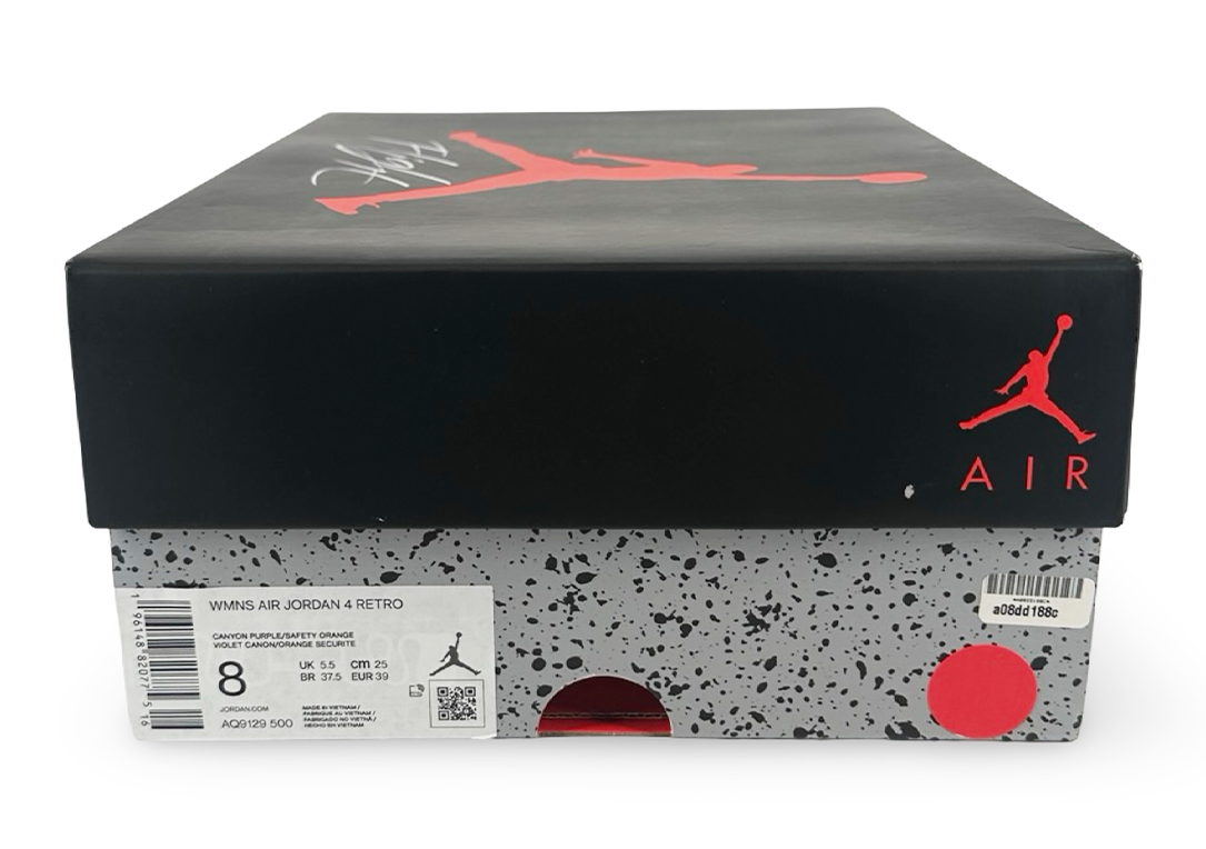 Jordan 4 Retro Canyon Purple (Womens)