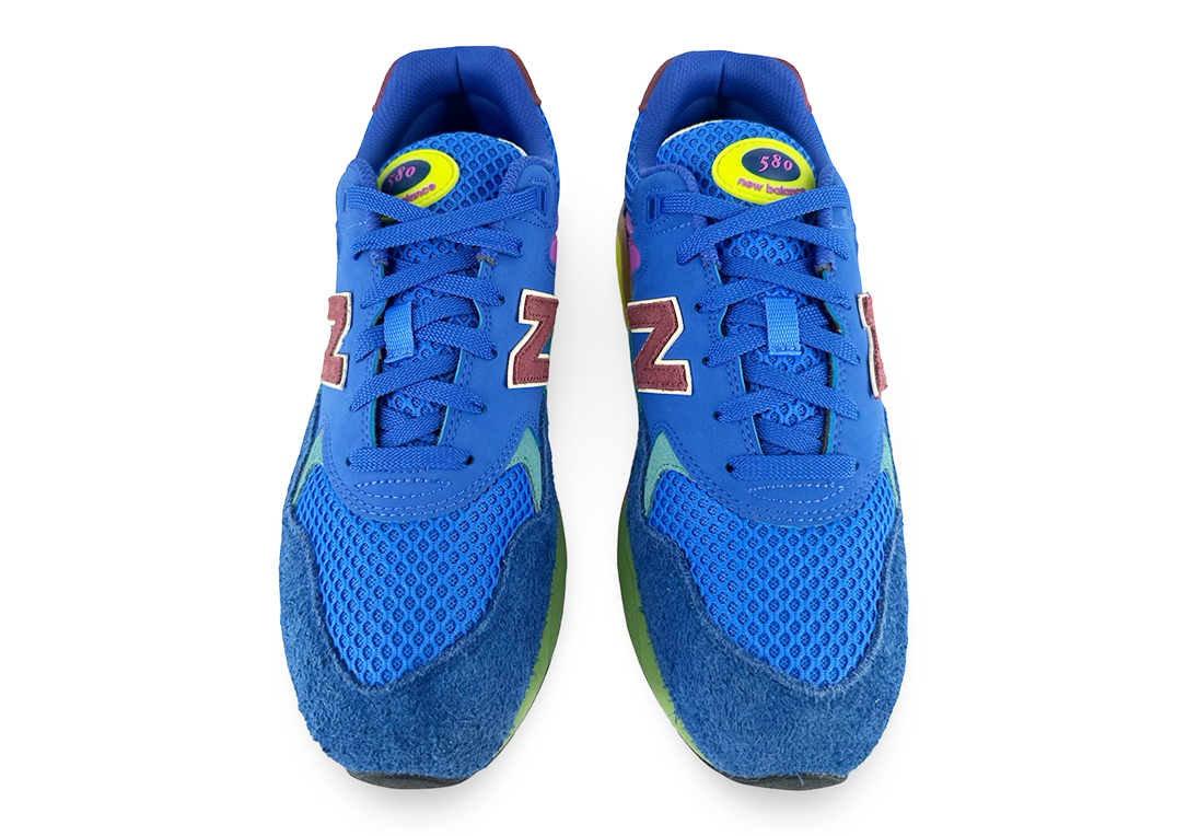 New Balance 580 Blue Multi-Color Gum