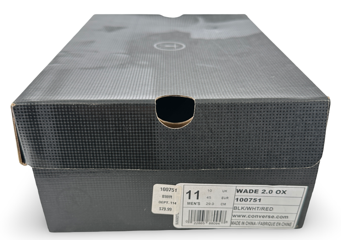 Converse Wade 2.0 Ox Black White Red