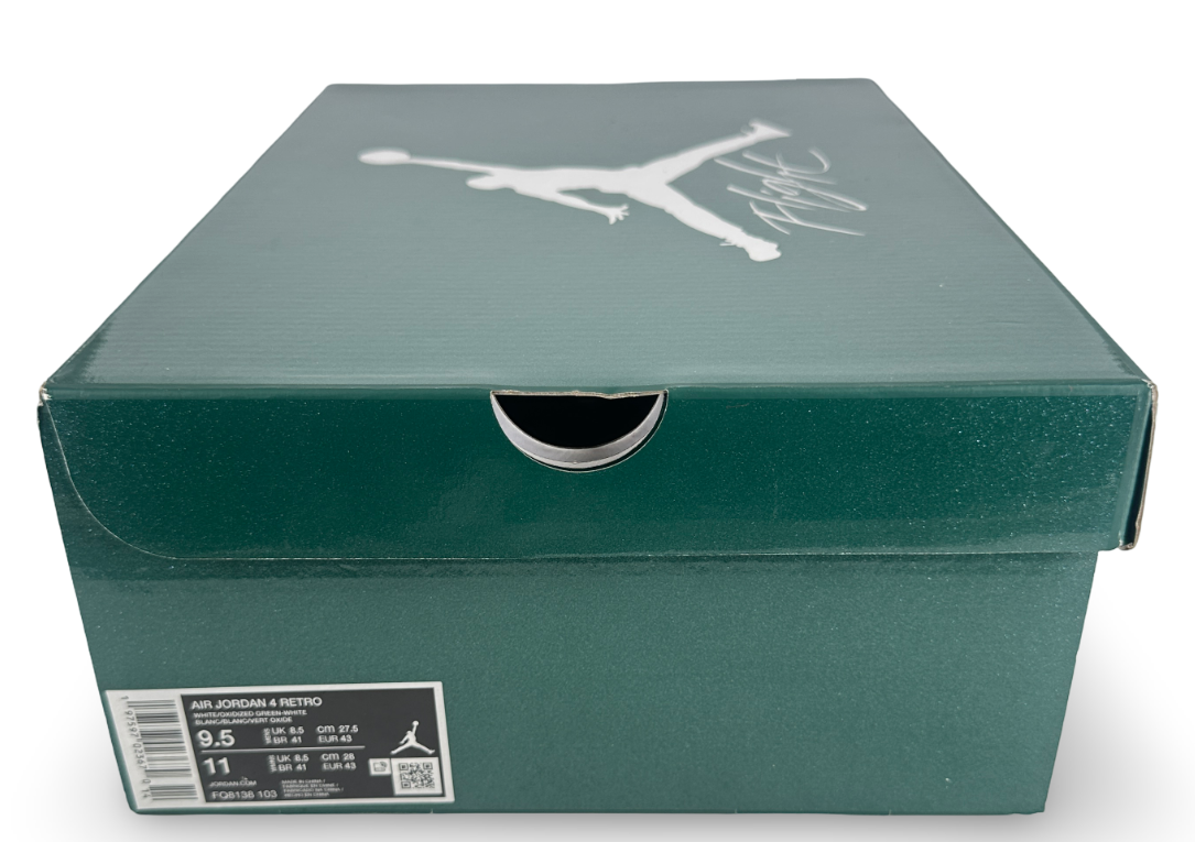 Jordan 4 Retro Oxidized Green