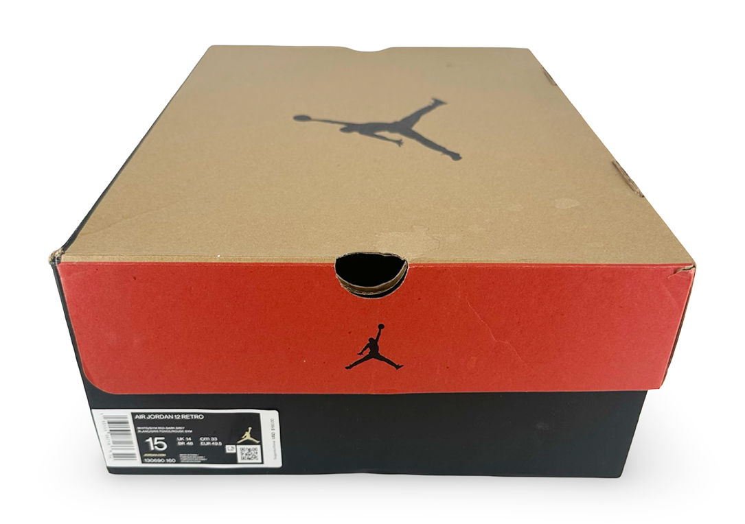 Jordan 12 Retro White Dark Grey