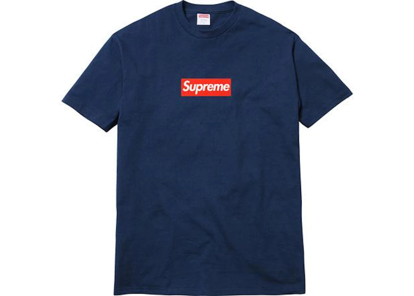 Supreme 20th Anniversary Box Logo Tee Navy