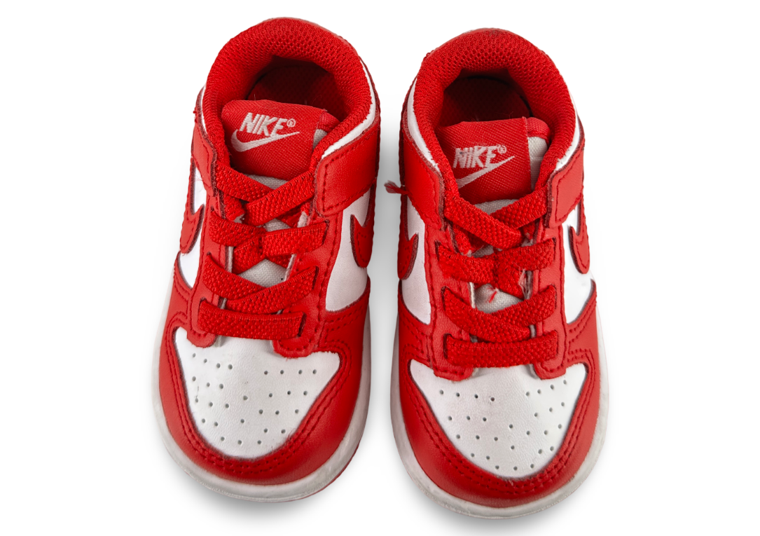 Nike Dunk Low White University Red (GS)