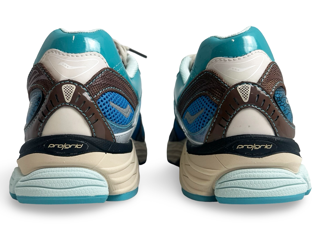 Saucony ProGrid Omni 9 Footpatrol Blue Brown