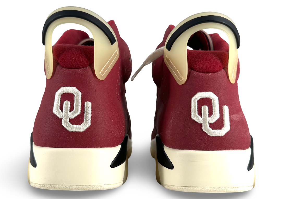 Jordan 6 Retro Oklahoma Sooners PE
