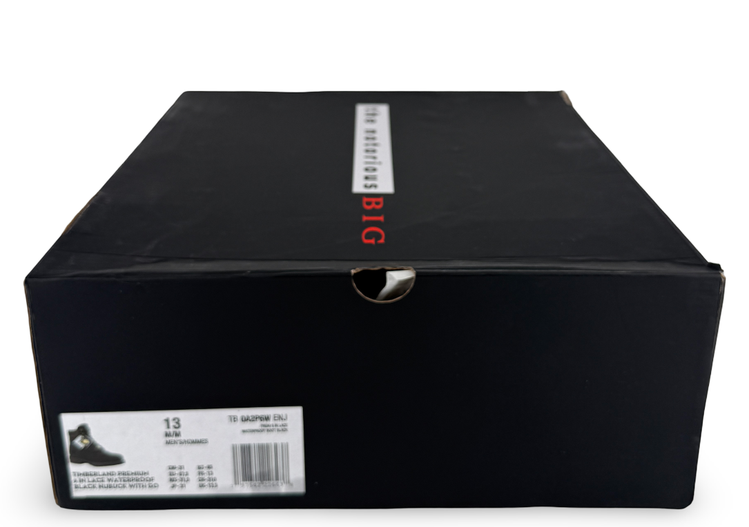 Timberland 6" Premium Boot The Notorious B.I.G. Black