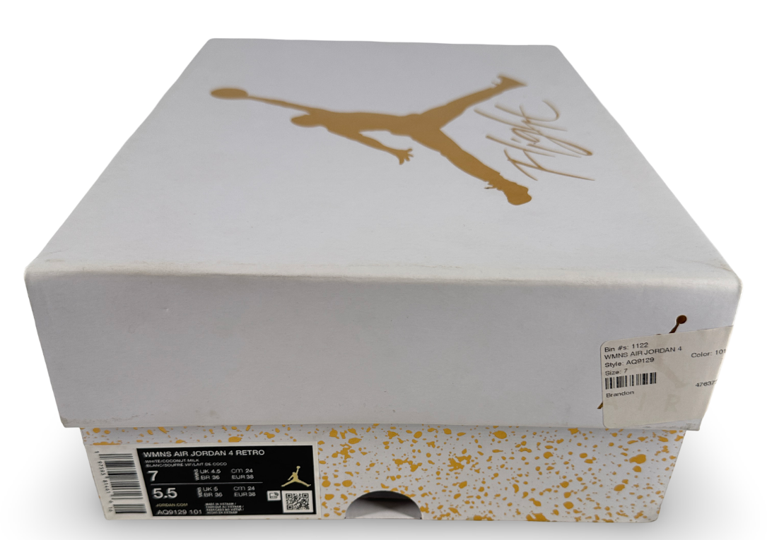 Jordan 4 Retro Vivid Sulfur (Women's)