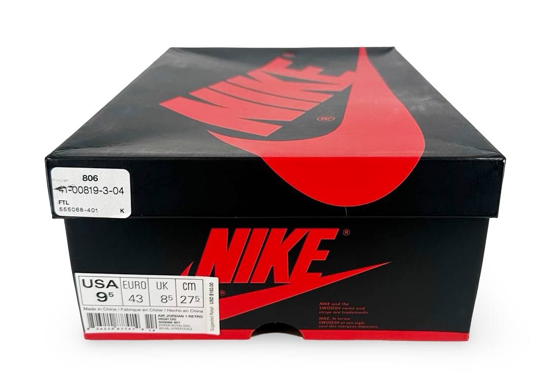 Jordan 1 Retro High Hyper Royal