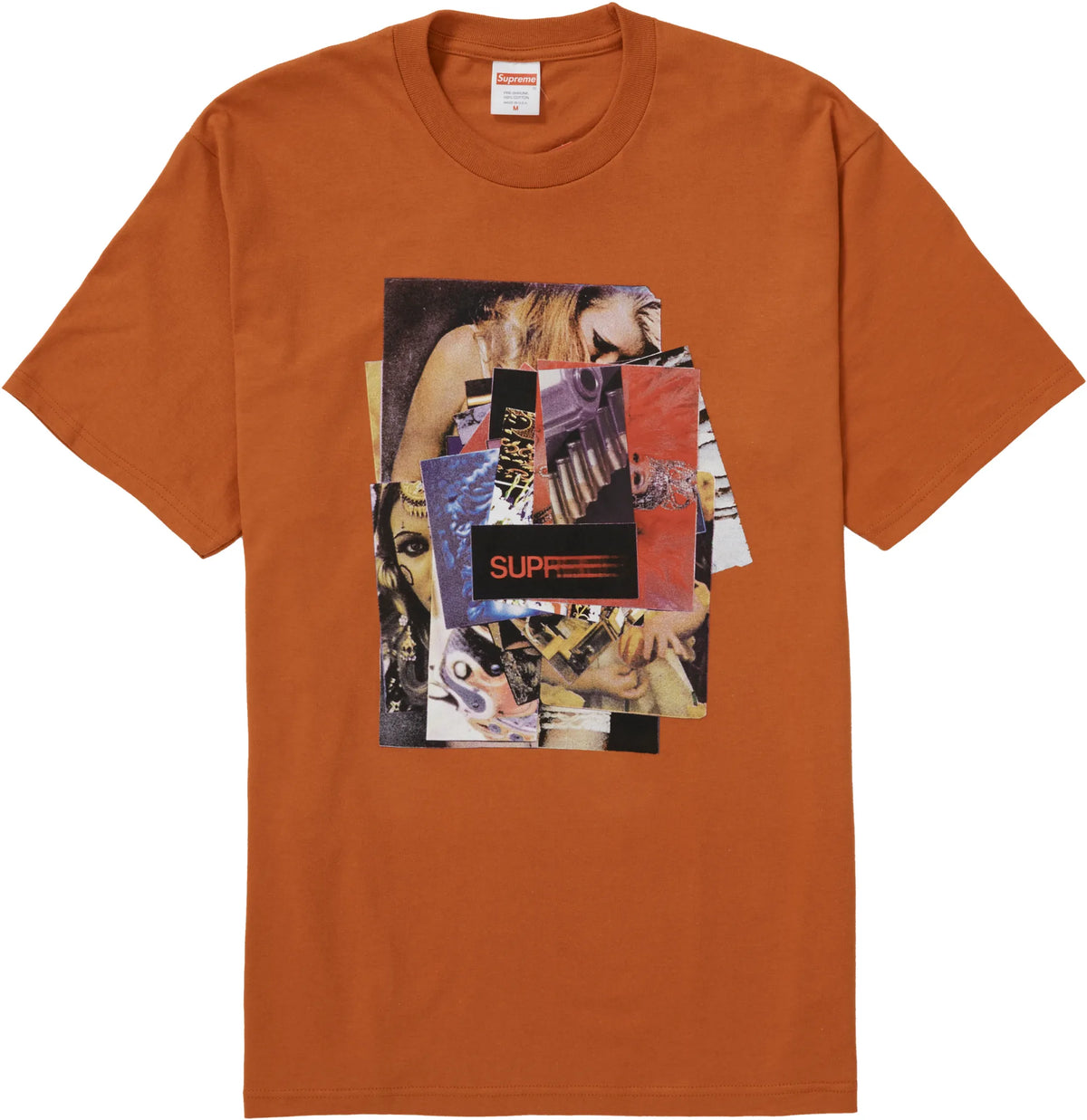 Supreme Stack Tee Rust