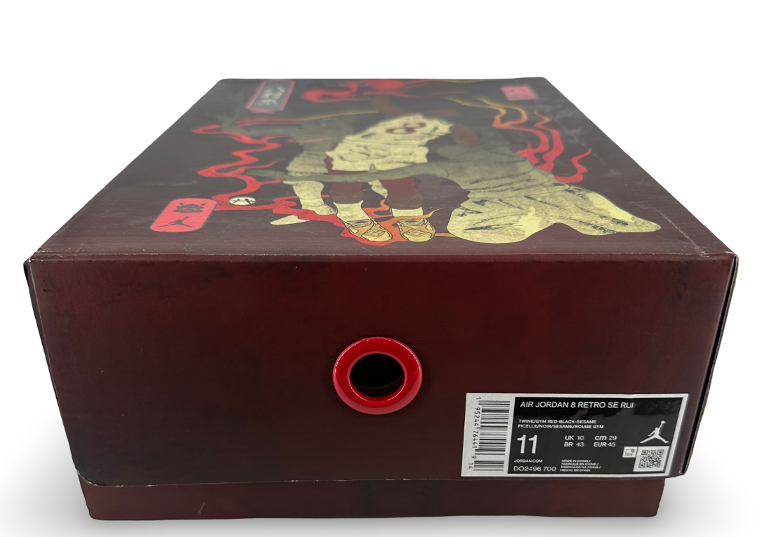 Jordan 8 Retro SE Rui Hachimura Black Samurai