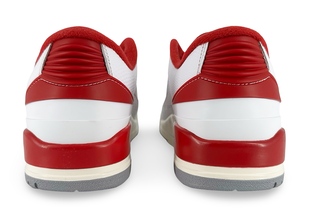 Jordan 2/3 White Varsity Red
