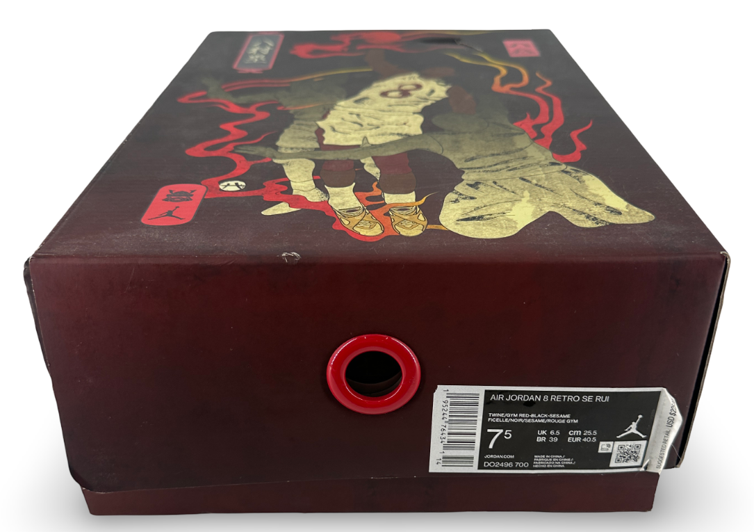 Jordan 8 Retro SE Rui Hachimura Black Samurai