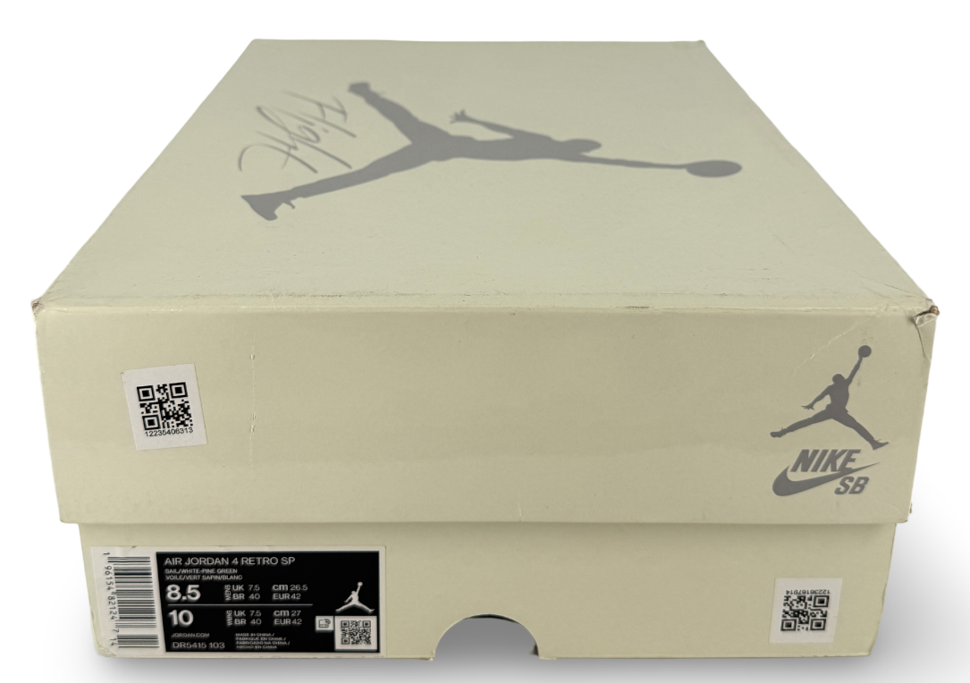 Jordan 4 Retro SB Pine Green