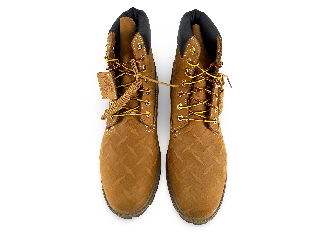 Timberland 6" Premium Waterproof Boot Supreme Diamond Plate Wheat (2026)