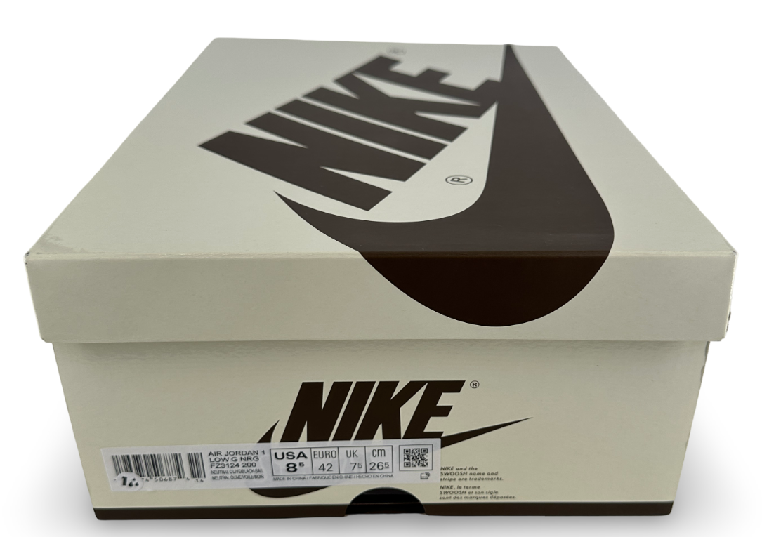Jordan 1 Retro Low Golf Travis Scott Neutral Olive