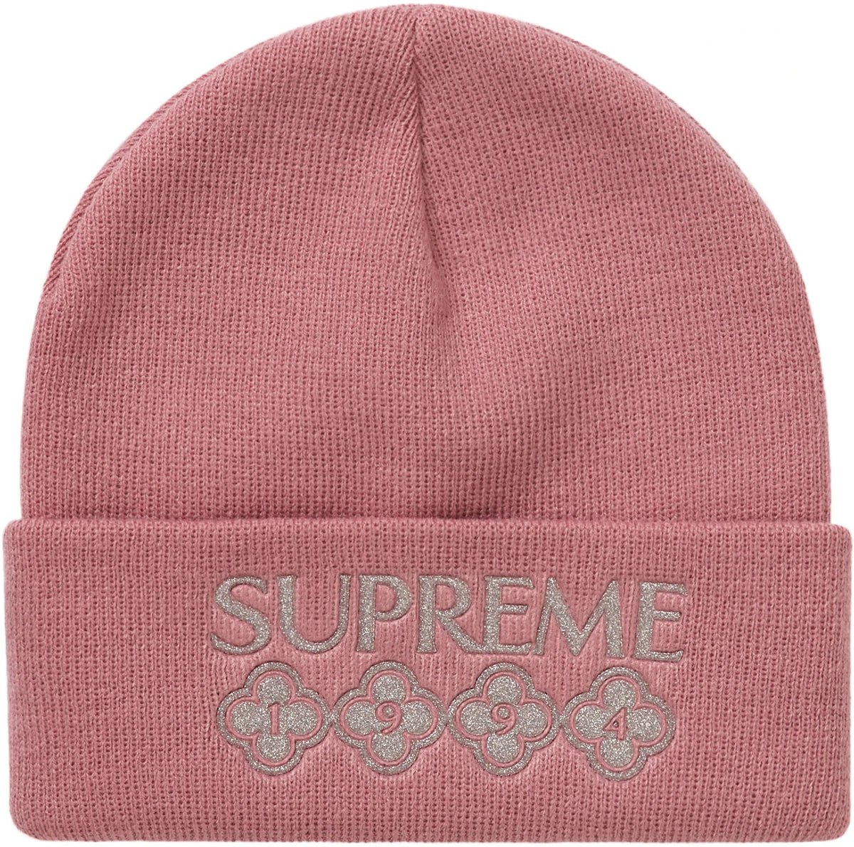 Supreme Glitter Beanie Rose