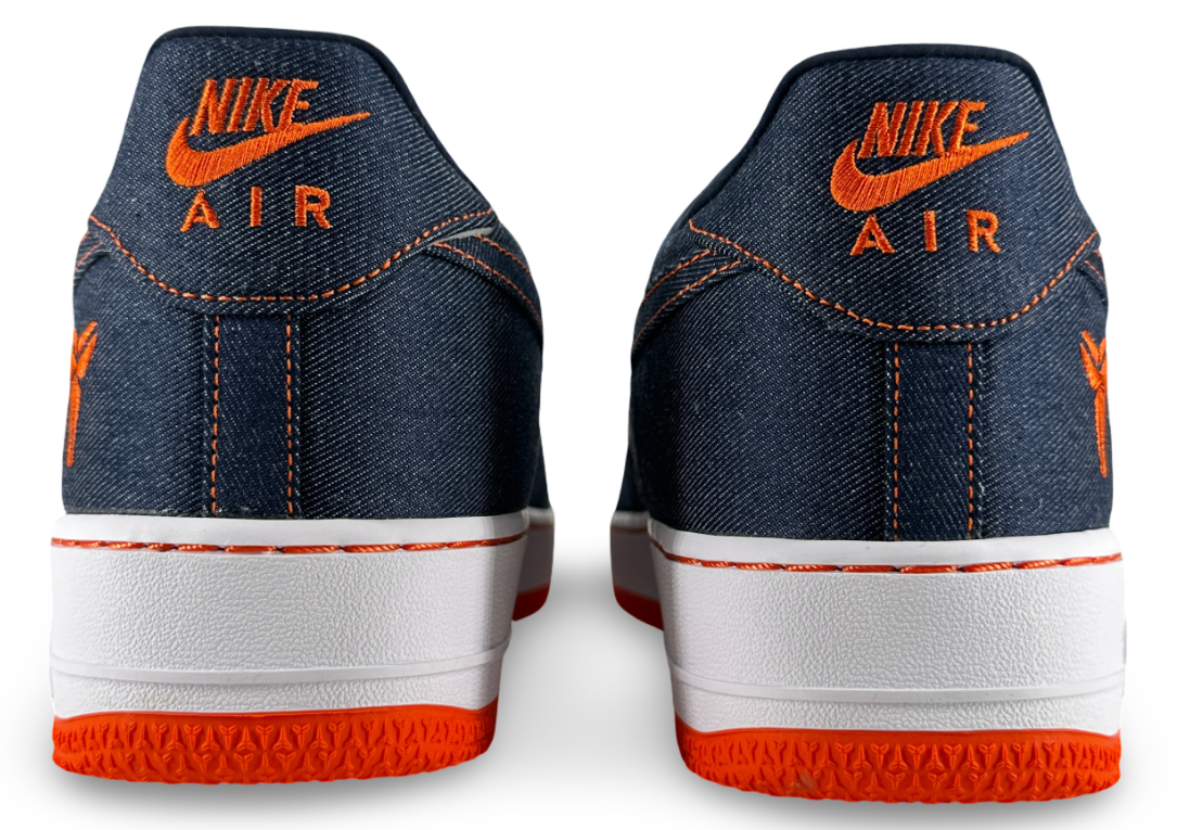 Nike Air Force 1 Low Protro Kobe Bryant Denim Obsidian Safety Orange
