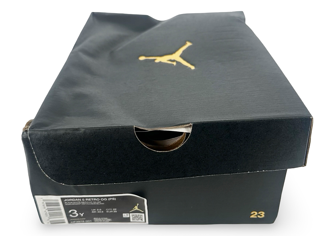 Jordan 5 Retro OG Black Metallic Reimagined (PS)