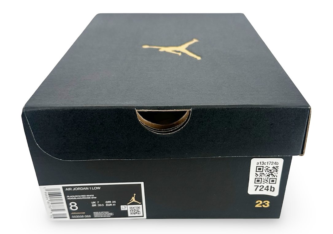 Jordan 1 Low Alternate Bred Toe