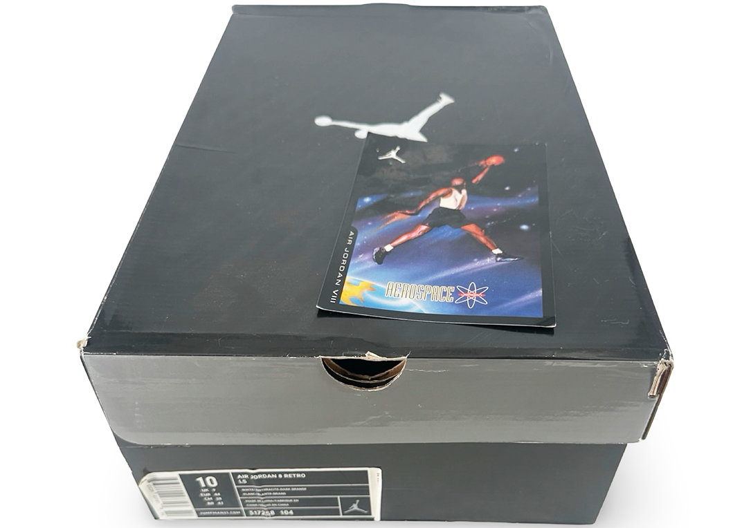 Jordan 8 Retro Black Toe