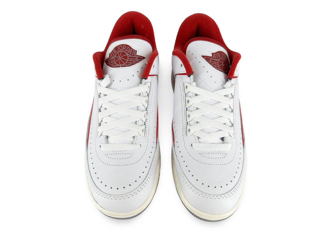 Jordan 2/3 White Varsity Red