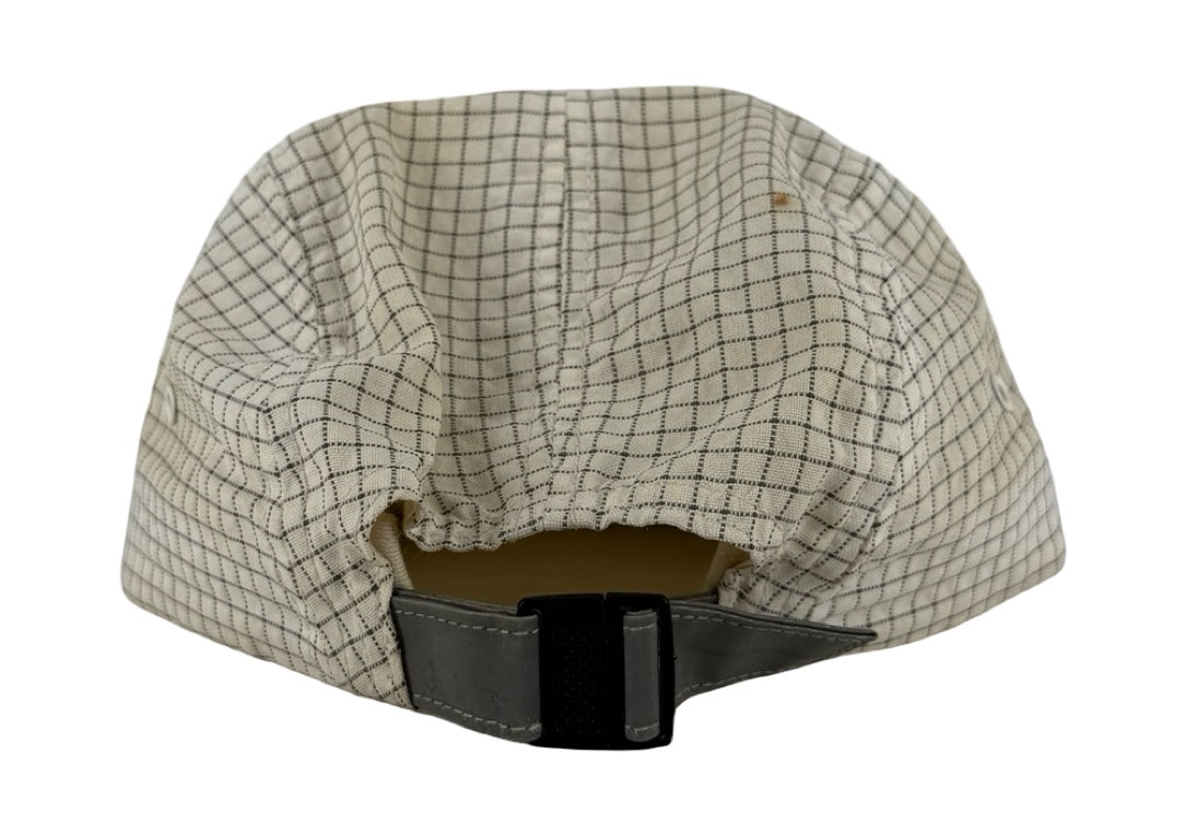 Supreme Reflective Ripstop Camp Cap White