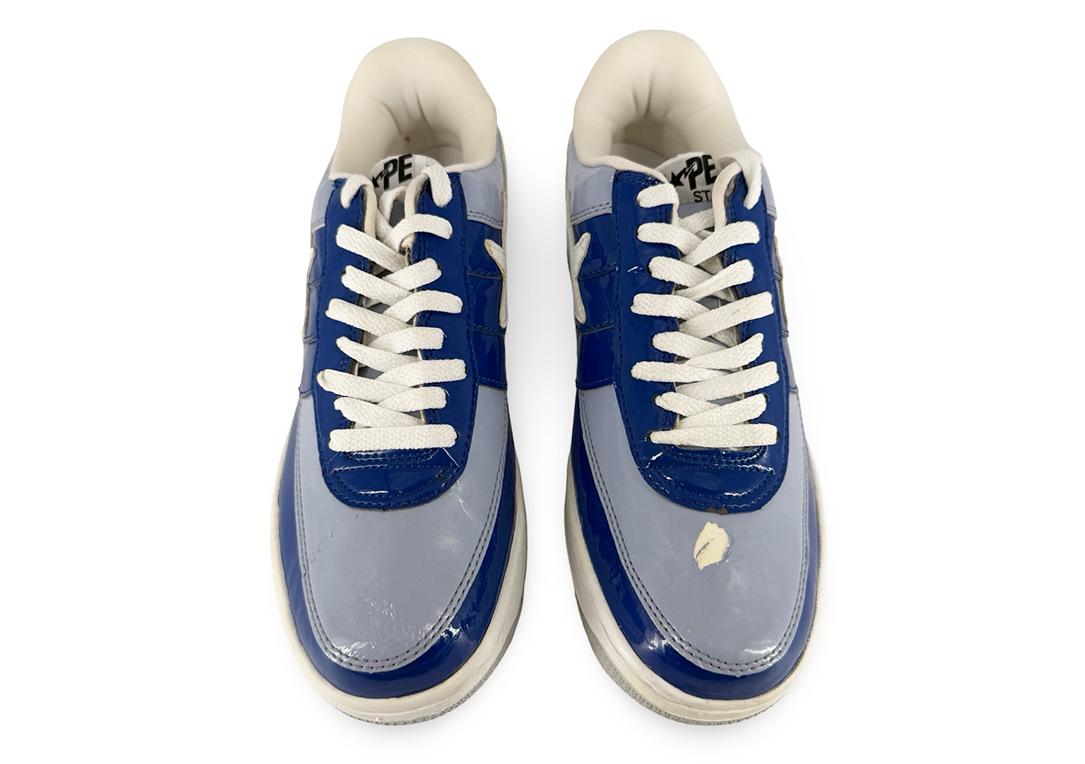 Kaws x Bapesta Patent Leather