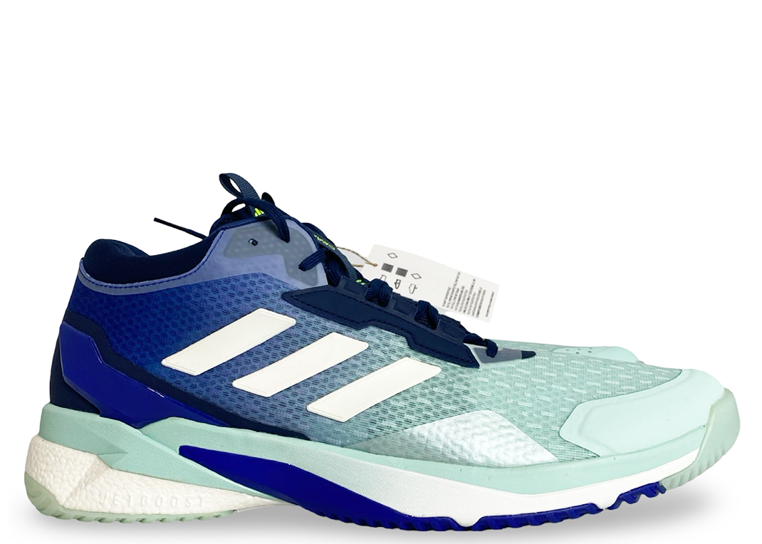 adidas Crazyflight 5 Mid Indoor Semi Flash Aqua Zero Metalic Lucid Blue (Women's)